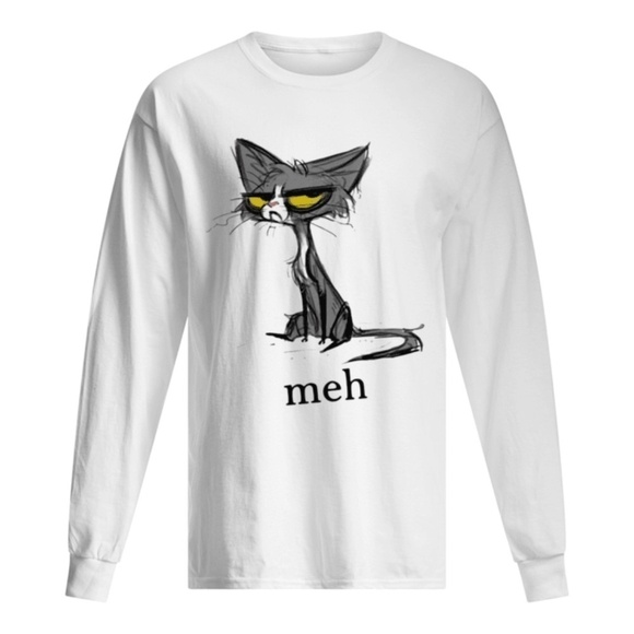 Siamese Cat Meh Essential T-Shirt - Picture 1 of 4